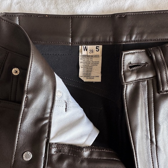 Faux Leather Pants - Picture 4 of 4